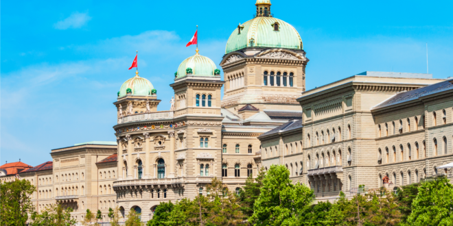Une photo du Palais fédéral Suisse à Berne